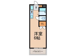 ヴィラ六甲の物件間取画像